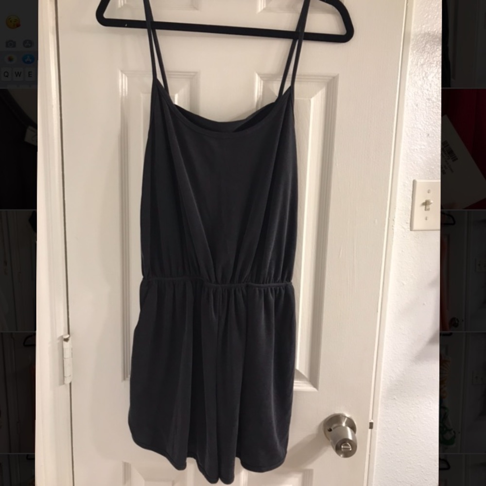 Grey Romper